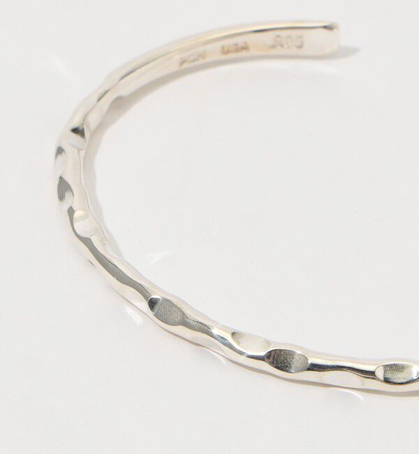 TOMORROWLAND GOODS「STUDEBAKER METALS GOSSAMER CUFF シルバーバングル」|ブレスレット・バングル|