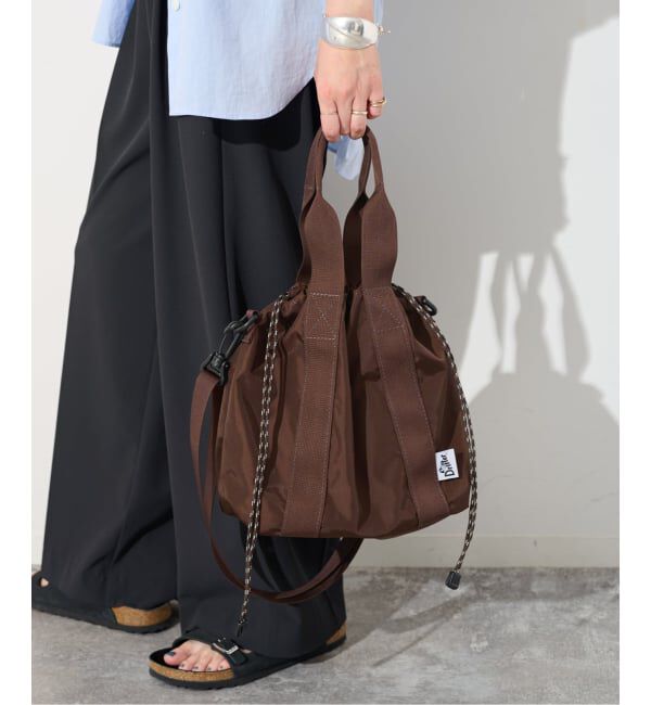 SLOBE IENA「《追加》DRIFTER/ドリフター HANDLE BUCKET TOTE」|ショルダー・メッセンジャー|