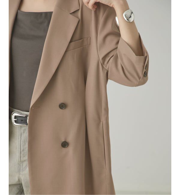 journal standard L'essage「《セットアップ可》POPLIN タックジャケット」|その他|