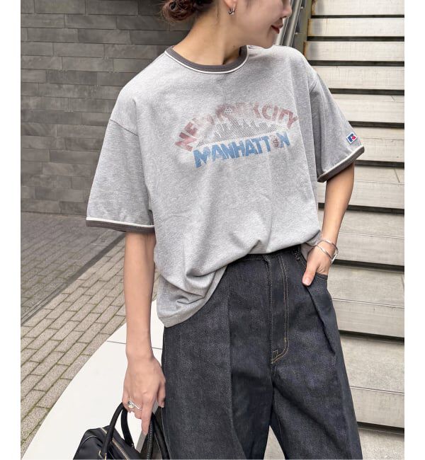 JOURNAL STANDARD「《予約》別注【RUSSELL ATHLETIC *JM for JS】TCRテンジクリンガーS」|Tシャツ・カットソー|グレー