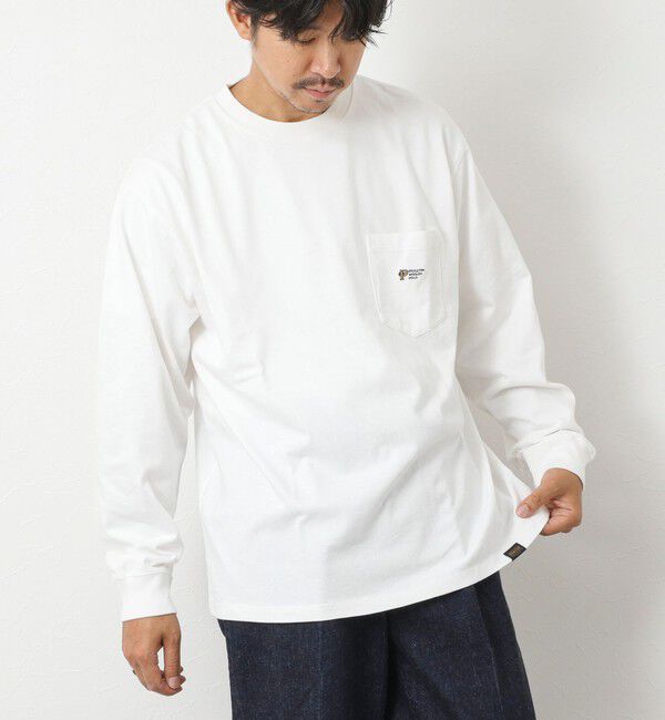 NOLLEY'S goodman「【PENDLETON/ペンドルトン】LOGO EMB LS Tee 25AW」|Tシャツ・カットソー|オフホワイト