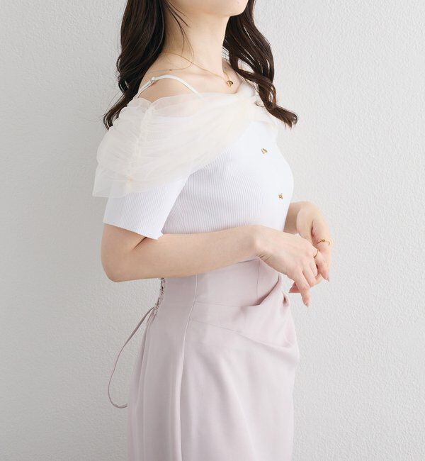  「バックレースアップマーメイドスカート」|スカート|