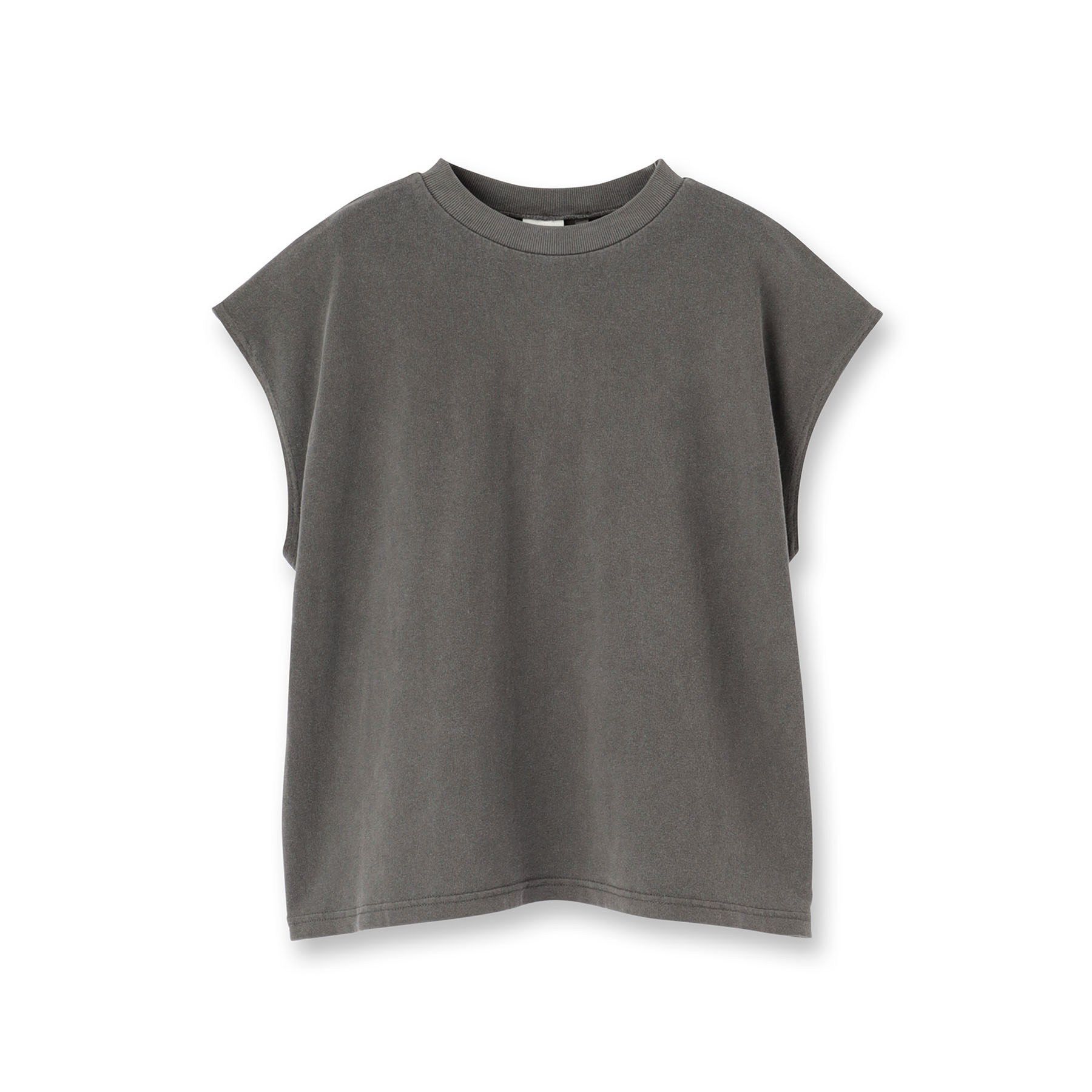 DRESSTERIOR「STAR＆STRIPE（スターアンドストライプ）フレンチスリーブトップス」|Tシャツ・カットソー|グレー(015)