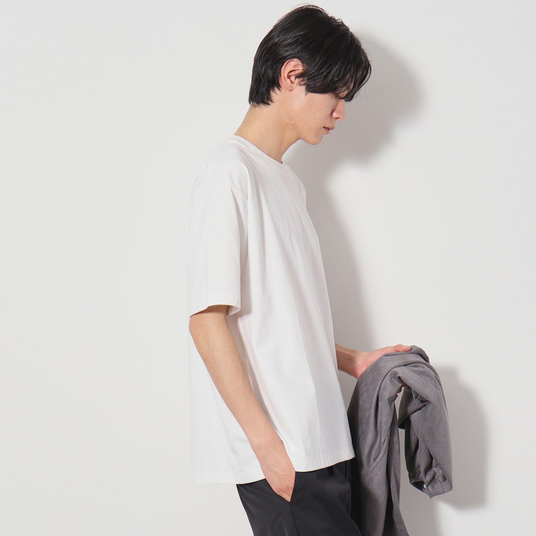 THE SHOP TK「PERFECTEE/パーフェクティー　接触冷感/吸水速乾/UVカット/防シワ/洗濯機OK」|Tシャツ・カットソー|