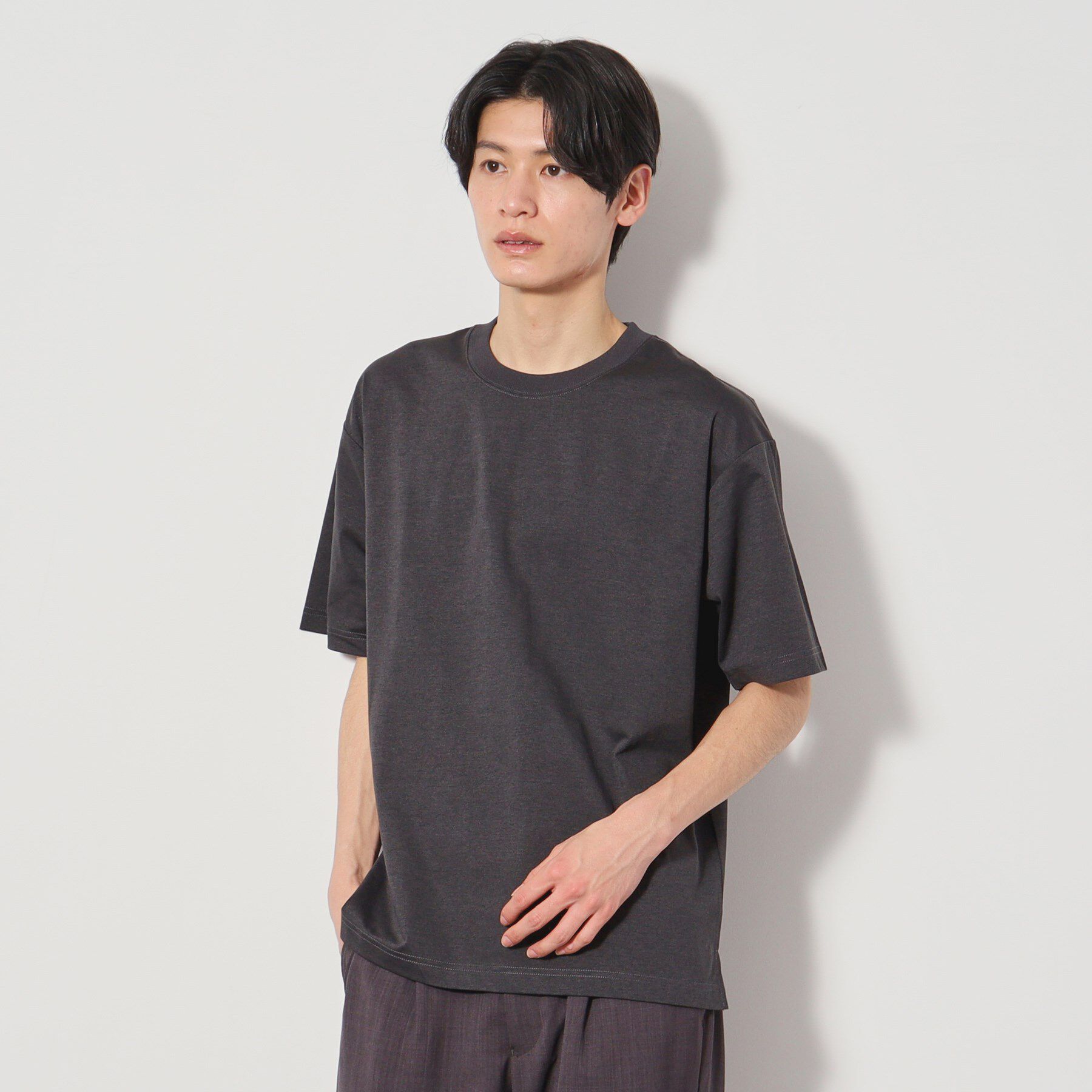THE SHOP TK「PERFECTEE/パーフェクティー　接触冷感/吸水速乾/UVカット/防シワ/洗濯機OK」|Tシャツ・カットソー|
