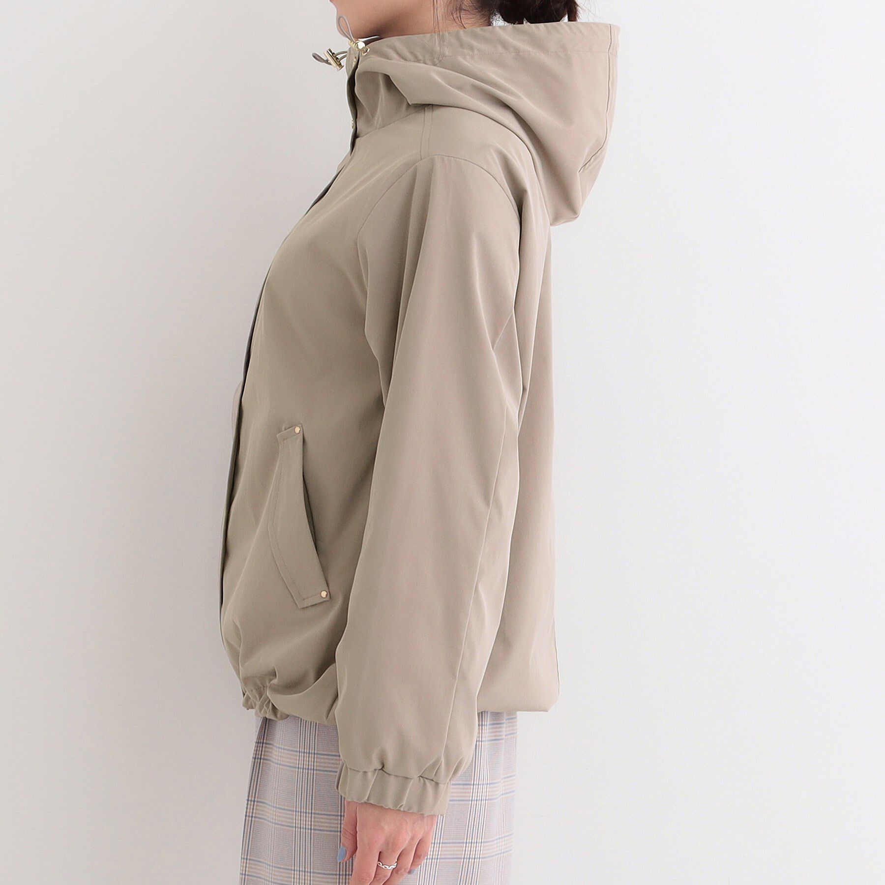 SHOO･LA･RUE「【防花粉/高レビュー】きれいもかっこいいも叶える 欲張りマウンテンパーカ」|ブルゾン・スタジャン|