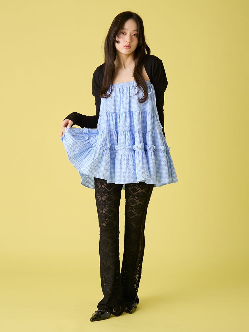 LILY BROWN「【UVカット】ショートボレロ」|Tシャツ・カットソー|