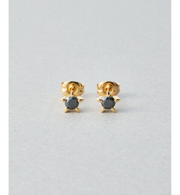 Jouete「ピアス ジルコニア スター」|ピアス|イエローゴールド