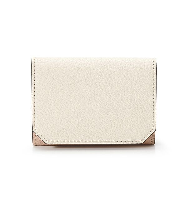 TOPKAPI 「バイカラー レザー 3つ折財布 LEAN リーン」|財布|