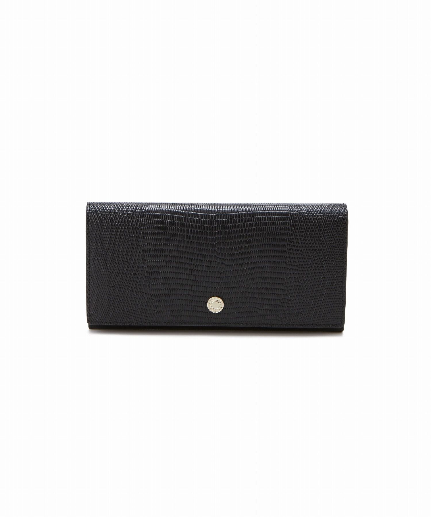 TOPKAPI 「【TOPKAPI】 イタリアンレザー リザード型押し 長財布 LUCIA ルチア」|財布|ブラック