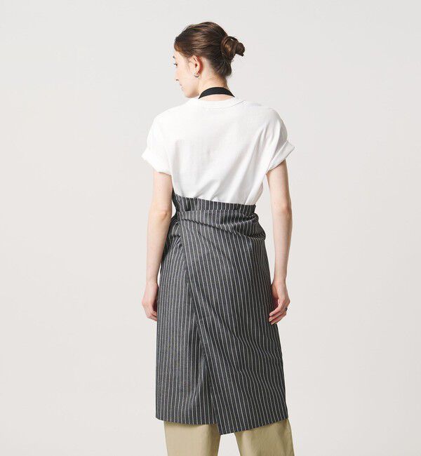 Style for Living「ストライプ エプロン BLK」|食器・キッチングッズ|