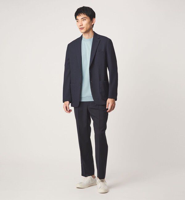 UNITED ARROWS green label relaxing「A+ COOL スムース クルーネック カットソー -吸水速乾・抗菌-」|Tシャツ・カットソー|