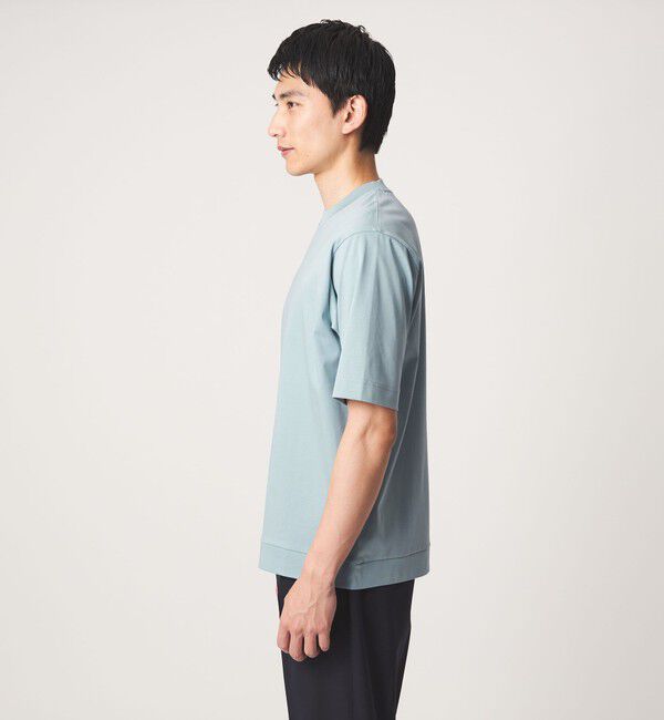 UNITED ARROWS green label relaxing「A+ COOL スムース クルーネック カットソー -吸水速乾・抗菌-」|Tシャツ・カットソー|