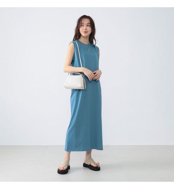 Demi-Luxe BEAMS 「ATON / スビン ノースリーブドレス」|ワンピース|