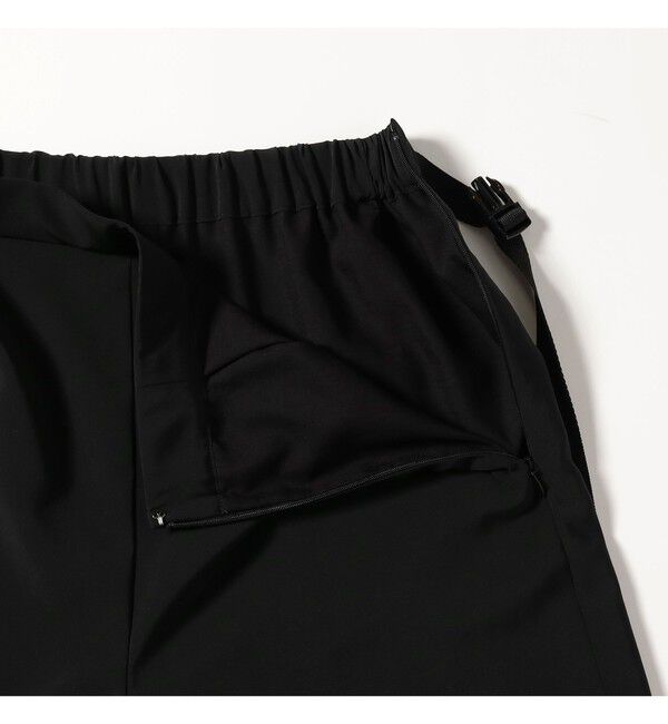 Demi-Luxe BEAMS 「AK+1 / シアー サイドベルト パンツ」|チノ|
