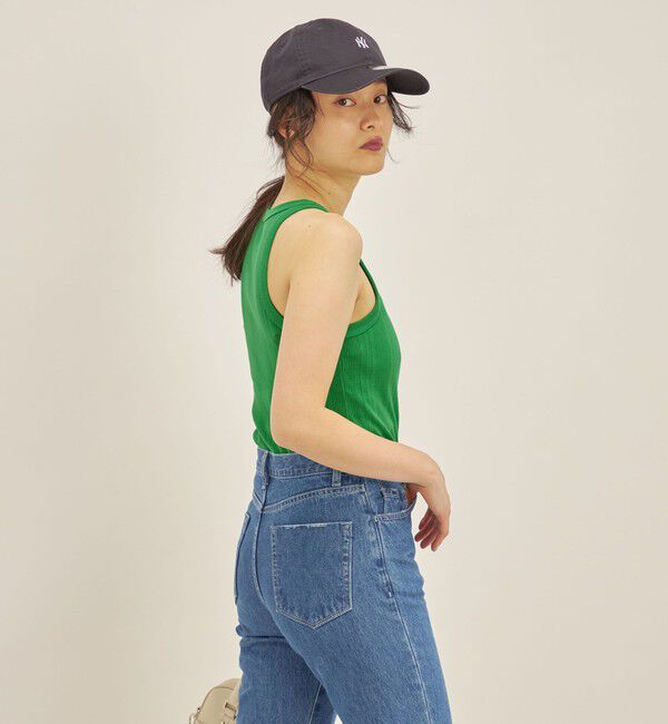 SHIPS for women「ランダム テレコ アメリカンスリーブ タンクトップ」|タンクトップ|