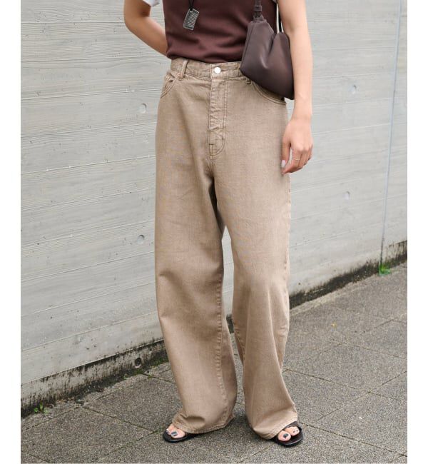 OUTDOOR PRODUCTS Usual Things「ULTフェードサマーハイライズルーズ5PKT」|デニム|