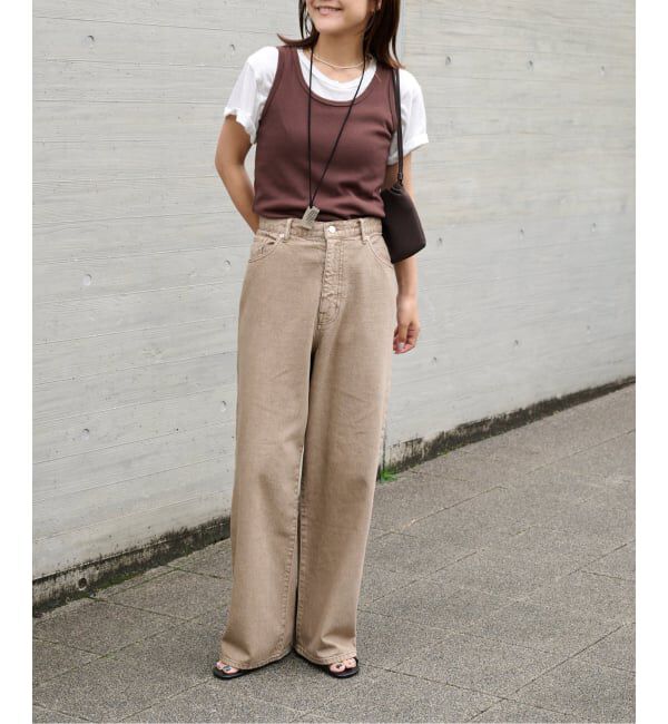 OUTDOOR PRODUCTS Usual Things「ULTフェードサマーハイライズルーズ5PKT」|デニム|