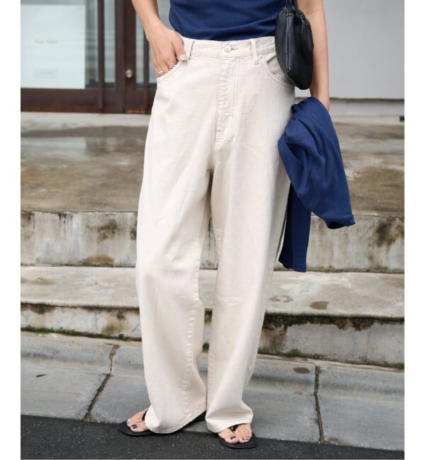OUTDOOR PRODUCTS Usual Things「ULTフェードサマーハイライズルーズ5PKT」|デニム|