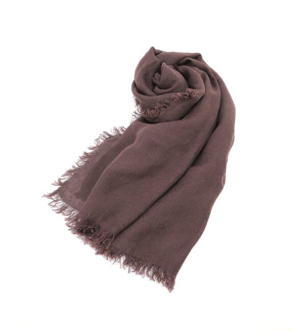 IENA LA BOUCLE「ASAUCE MELER/アソースメレリネンガーゼストール AM26SST31」|ストール|