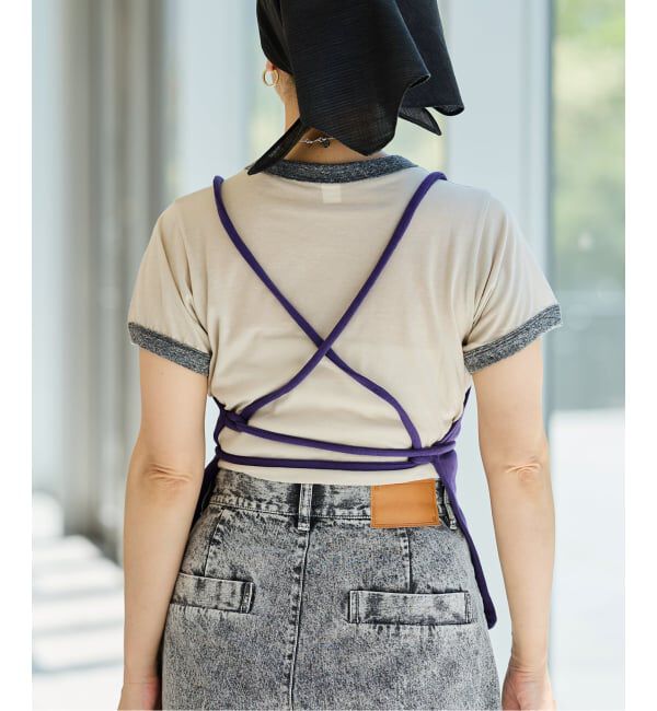 IENA LA BOUCLE「fifi collection フィフィコレクション Sweat apron top 26-04」|その他|