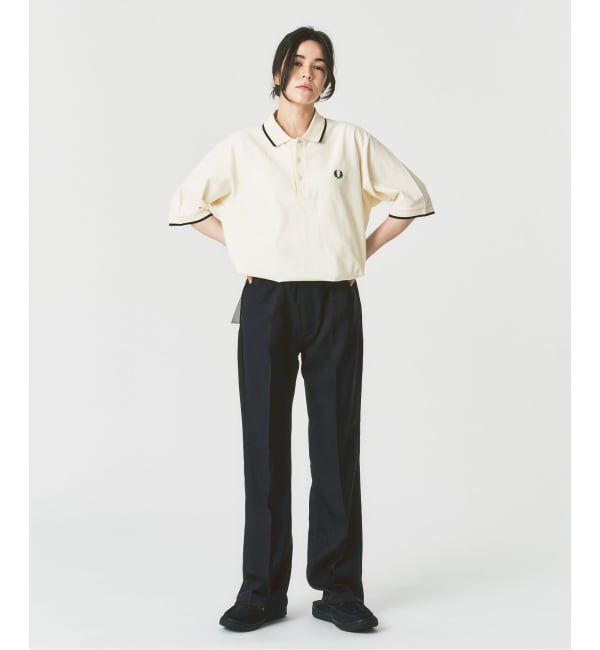417 EDIFICE「FRED PERRY / フレッドペリー417別注 Crepe Pique Shirt」|ポロシャツ|