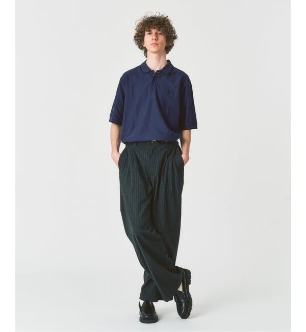 417 EDIFICE「FRED PERRY / フレッドペリー417別注 Crepe Pique Shirt」|ポロシャツ|