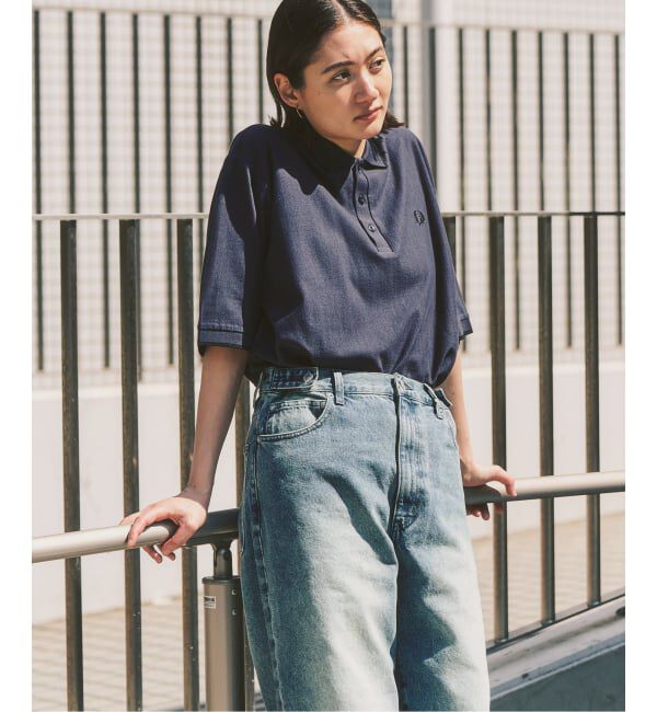 417 EDIFICE「FRED PERRY / フレッドペリー417別注 Crepe Pique Shirt」|ポロシャツ|