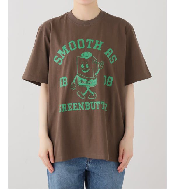 JOURNAL STANDARD relume「【GREEN BUTTER/グリーンバター】Butter Character Tee」|Tシャツ・カットソー|