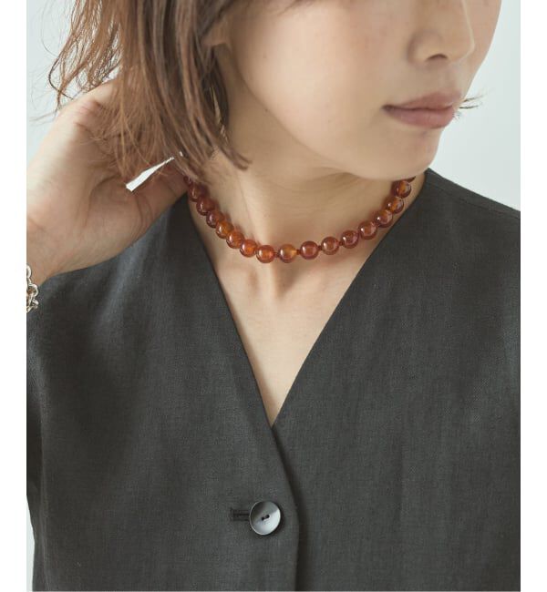 journal standard L'essage「OCUCCI/オクチ Stone 10mm ネックレス  OJNL-2620/2515/2517」|ネックレス|