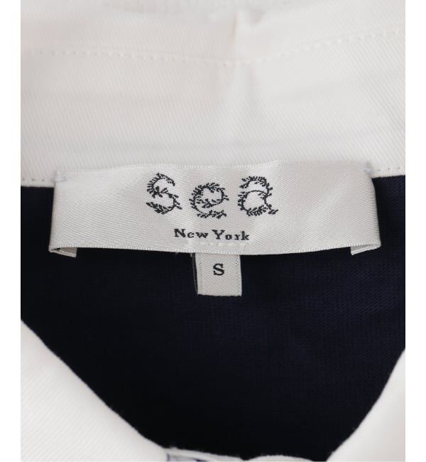U by SPICK&SPAN「Sea New York/シー ニューヨーク CLAIRA EMB RUGBY SHIRT」|Tシャツ・カットソー|