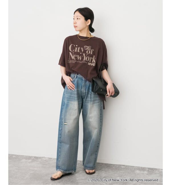 Spick and Span「《追加》GOOD ROCK SPEED 別注 NYCドルマン Tシャツ」|Tシャツ・カットソー|