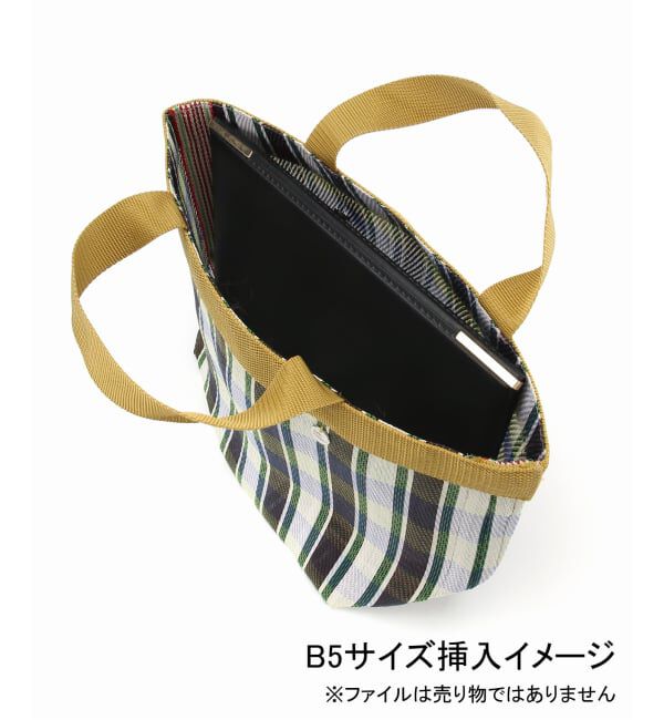 Spick and Span「ne Quittez pas / ヌキテパ Multi Stripe Mesh Small Bag」|ハンドバッグ|