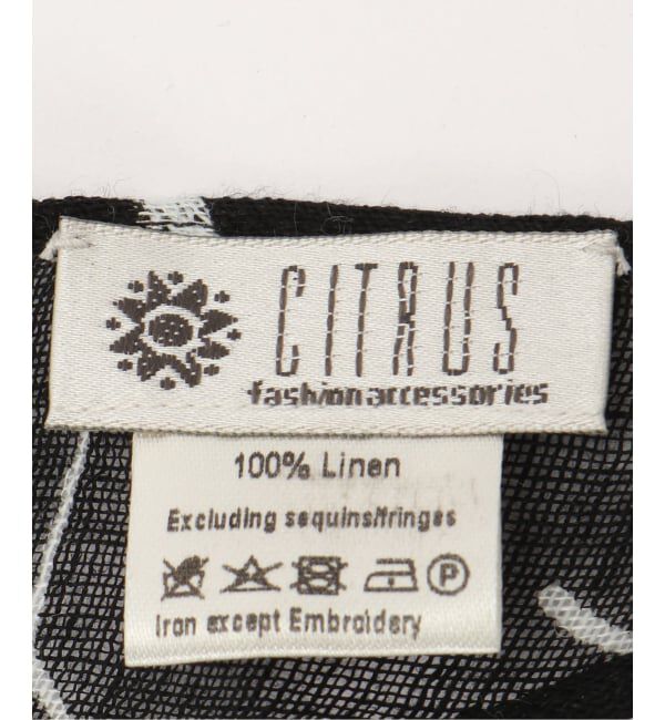 Spick and Span「CITRUS / シトラス 別注 TRIANGLE SCARF」|バンダナ・スカーフ|