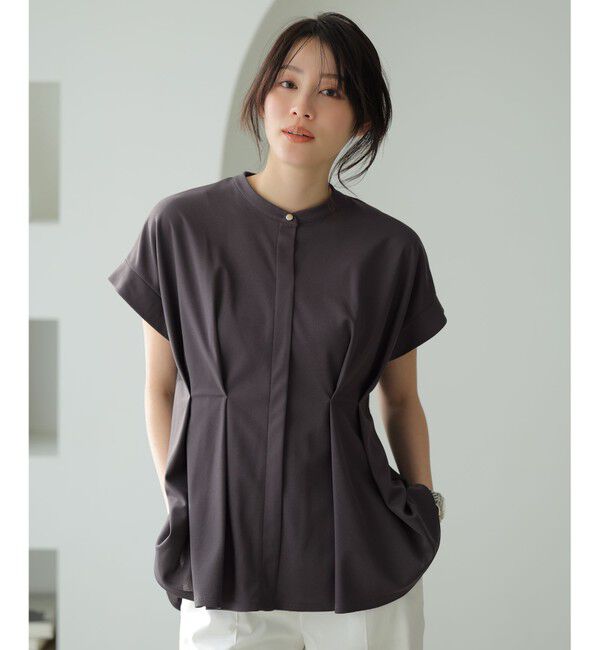ANY SIS「カナパウエストタック プルオーバー」|Tシャツ・カットソー|スレート