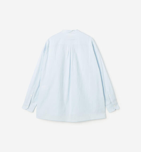  「TICCA | コットン ノーカラーシャツ WOMEN」|シャツ・ブラウス|