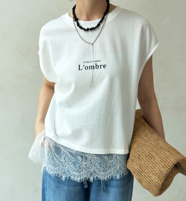  「【WEB限定】レムレースロゴTEE」|Tシャツ・カットソー|オフホワイト