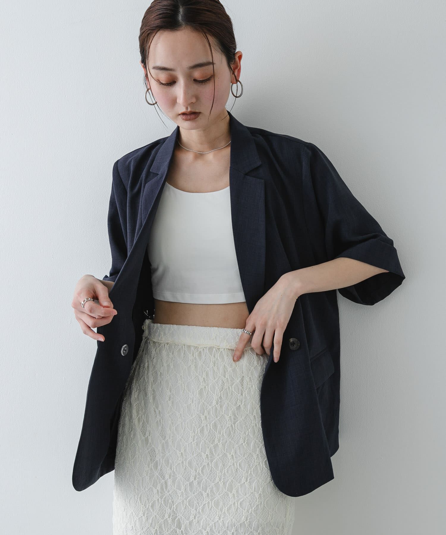 SENSE OF PLACE by URBAN RESEARCH「『一部WEB限定カラー』『UR TECH DRYLUXE』リネンライクジャケット」|その他|