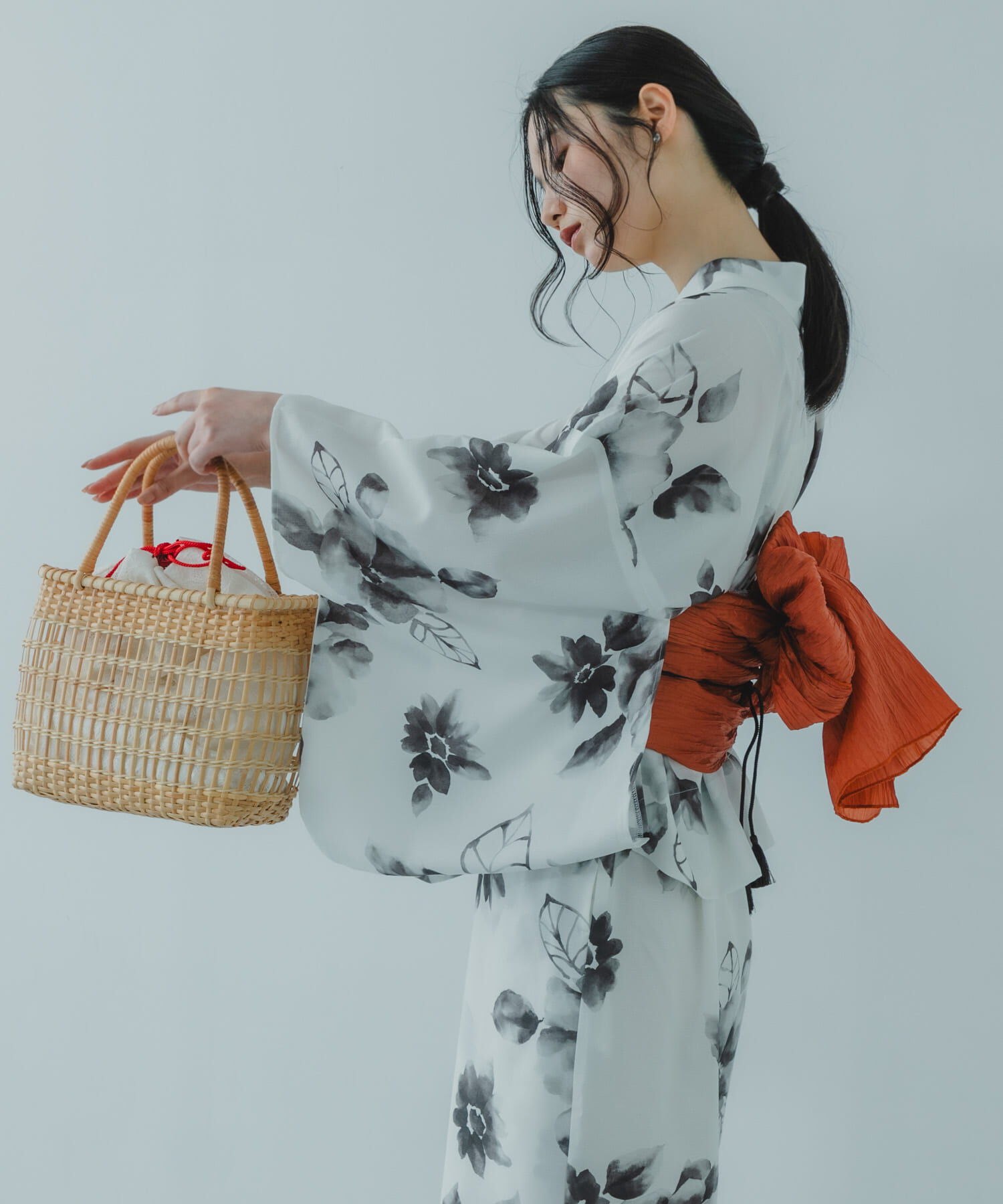 SENSE OF PLACE by URBAN RESEARCH「『WEB/一部店舗限定』ストローカゴバッグ」|かごバッグ|
