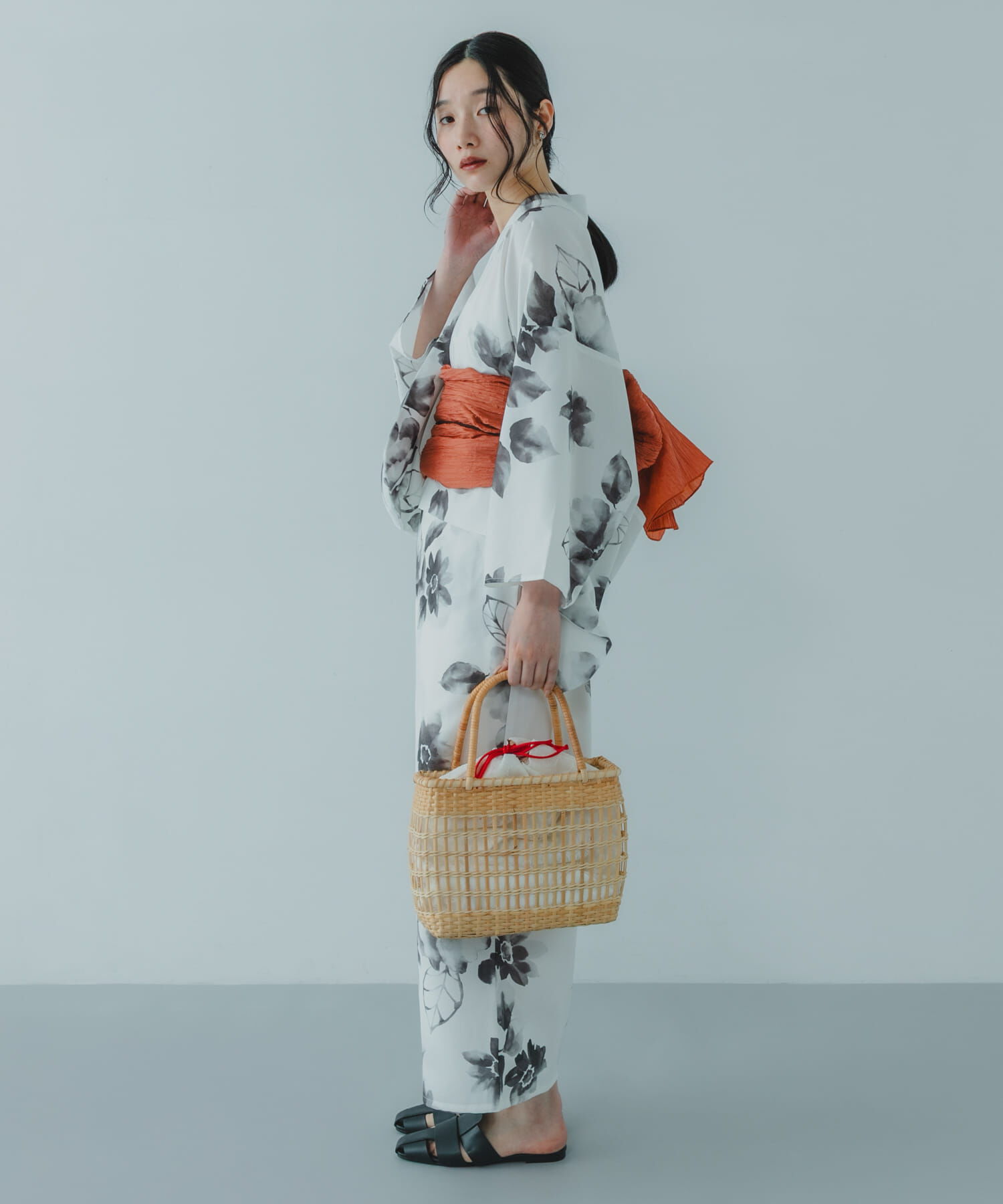 SENSE OF PLACE by URBAN RESEARCH「『WEB/一部店舗限定』ストローカゴバッグ」|かごバッグ|