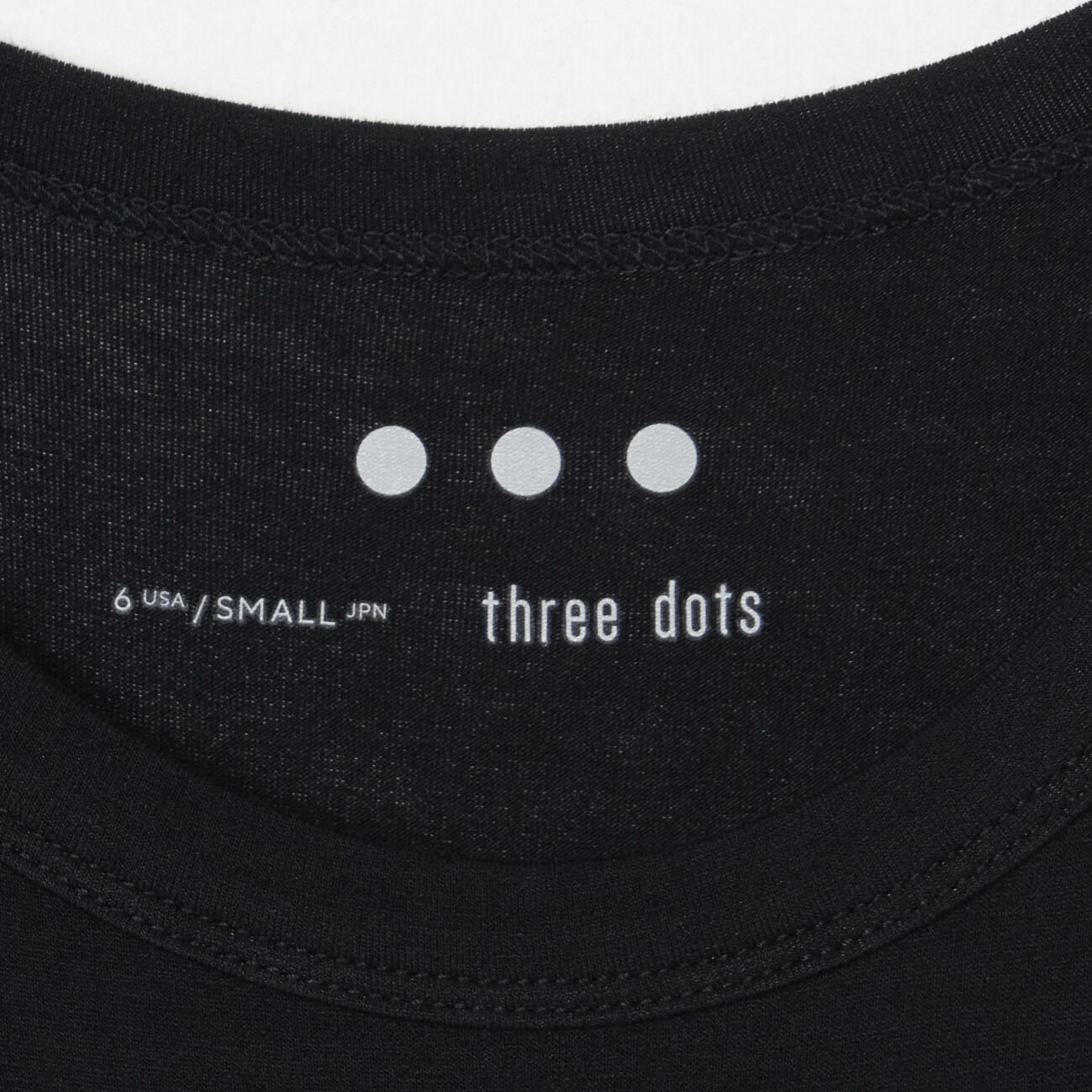  「three dots TRAVEL LINE SS DRESS」|Tシャツ・カットソー|