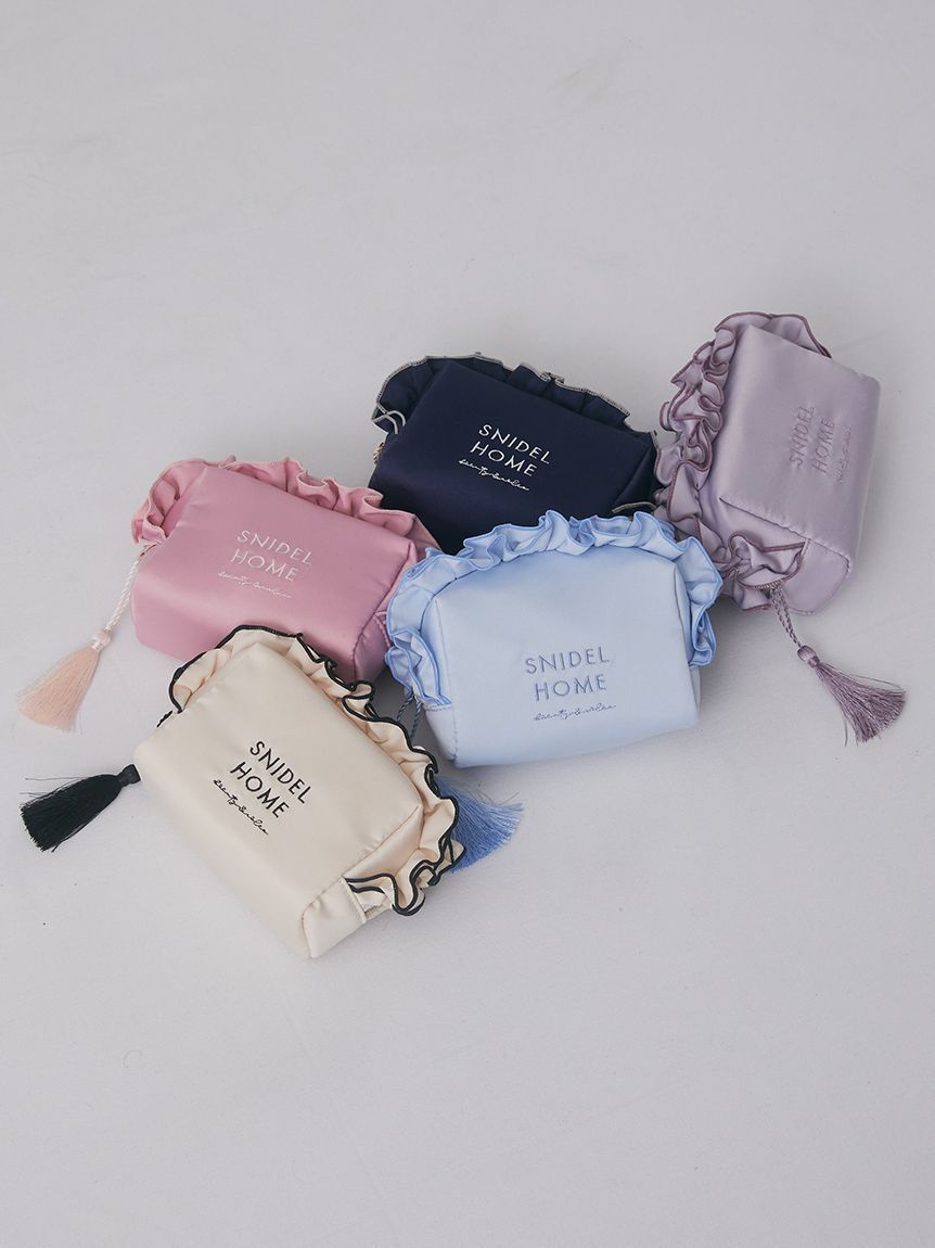 SNIDEL HOME「フリルポーチ」|ポーチ|