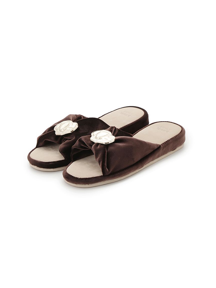 SNIDEL HOME「メタルポイントスリッパ」|ルームシューズ|BRW