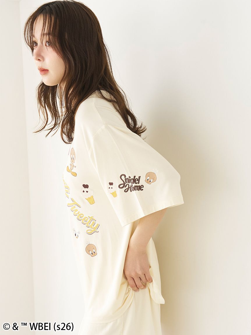 SNIDEL HOME「【Tweety】【接触冷感】カットセットアップ」|ルームウェア|