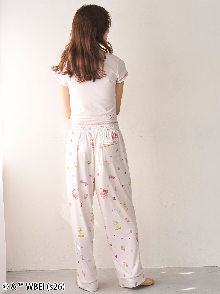 SNIDEL HOME「【Tweety】カットロングパンツ」|ルームウェア|