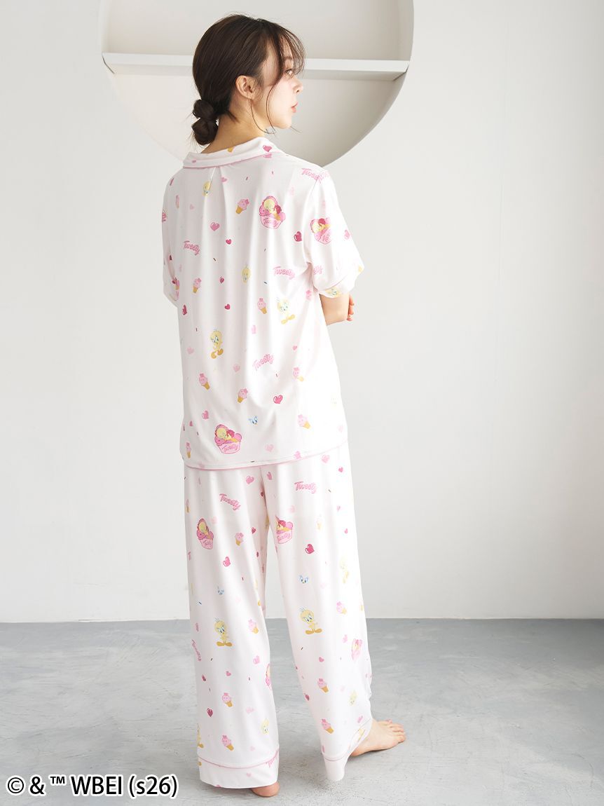 SNIDEL HOME「【Tweety】開襟シャツ」|ルームウェア|