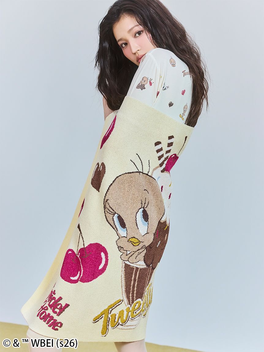SNIDEL HOME「【Tweety】開襟シャツ」|ルームウェア|