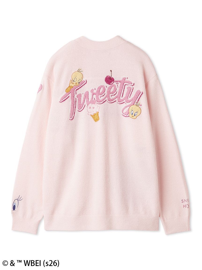 SNIDEL HOME「【Tweety】モチーフニットカーディガン」|ルームウェア|