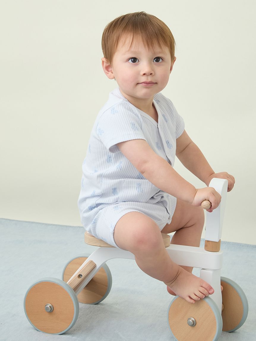 GELATO PIQUE KIDS & BABY「【BABY】ぬいぐるみ柄ロンパース」|ロンパース|
