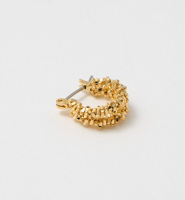 UNITED ARROWS green label relaxing「ギザギザ フープピアス」|ピアス|
